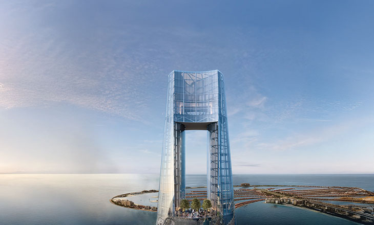 احتفل بموسم الأعياد في الفندق الأطول في العالم